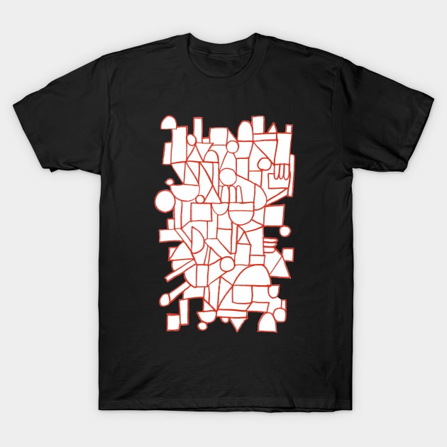 Rad lines T-Shirt by marceloillustration